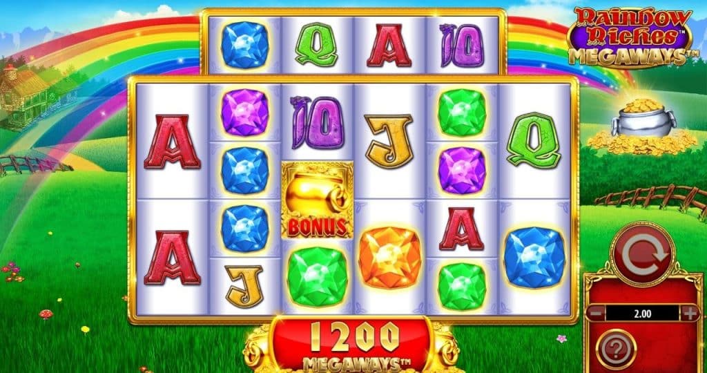 Symboles de la machine à sous Rainbow Riches