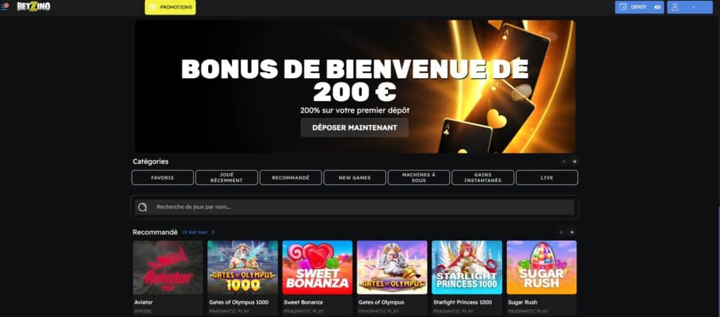 Betzino Casino 
